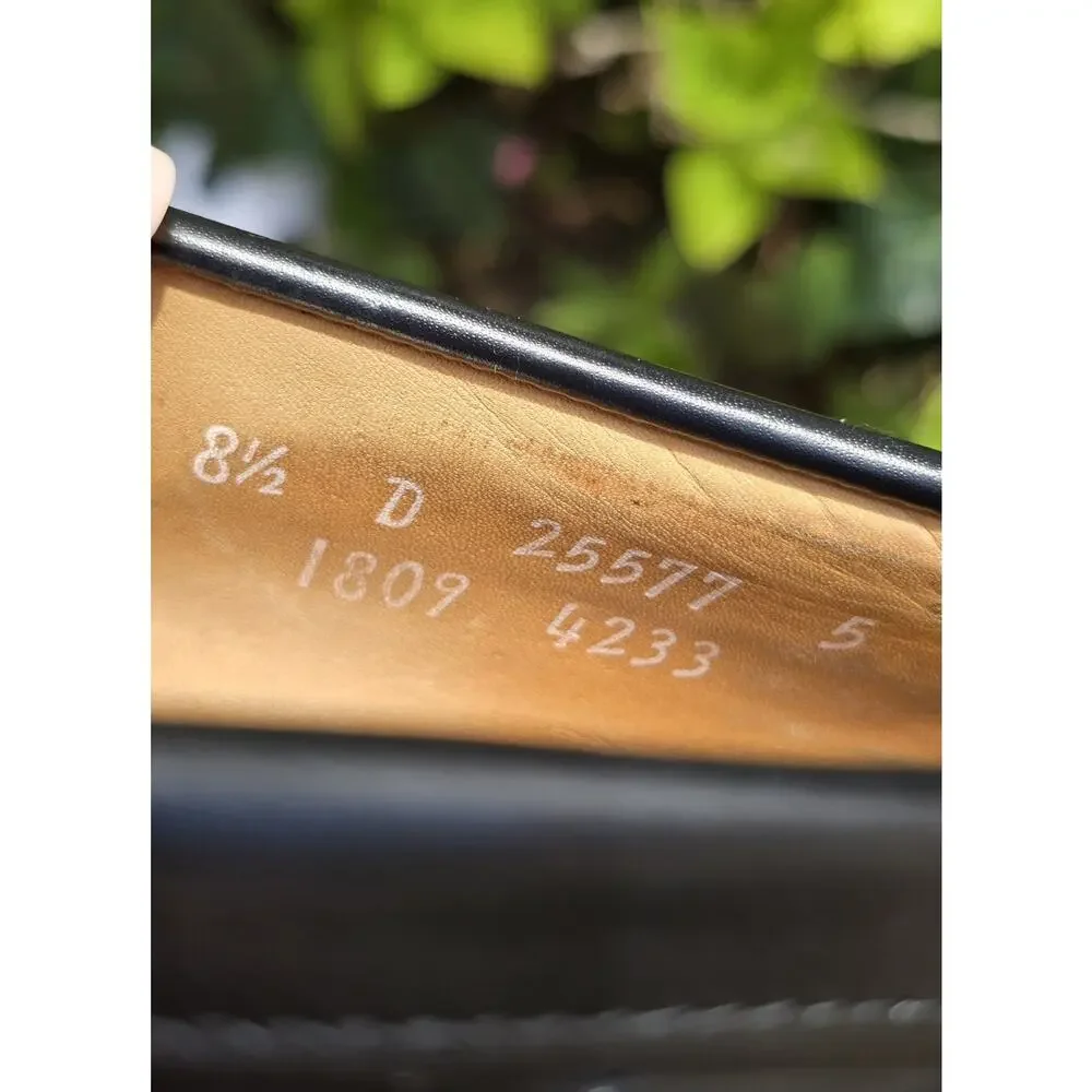 Allen Edmonds Black Size 8.5 D 